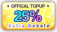 OFFICAL TOPUP — 25% Extra Rebate